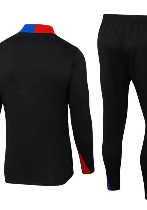 2024/2025 Barcelona Black Tracksuit