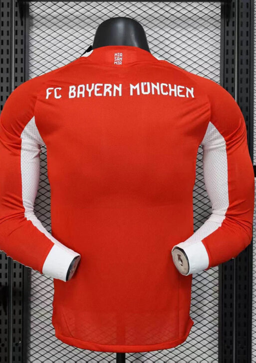 2025/2026 Bayern Munchen Home Long Sleeve
