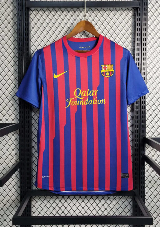 2011-2012 Retro Barcelona Home Jersey