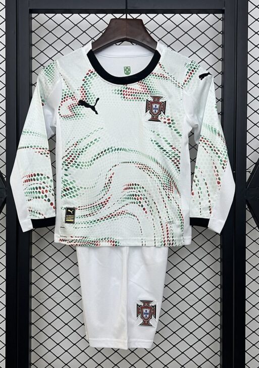 2025 Portugal Away Long Sleeve Kids Size