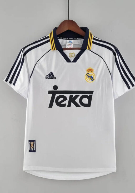 1998/2000 Retro Real Madrid Home Jersey