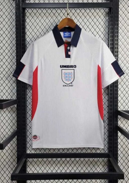 1998 Retro England Home Jersey