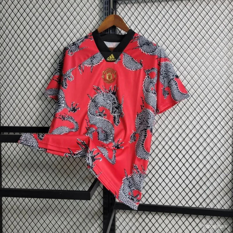 2019/2020 Manchester United "Chinese Dragon" Limited Jersey - Image 4