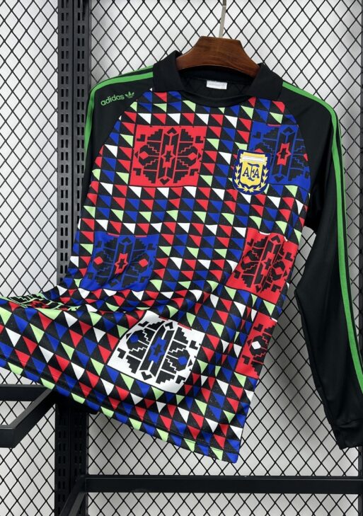 1990 Retro Argentina Goalkeeper Long Sleeve