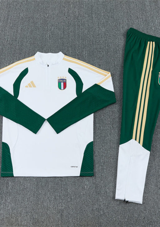 2026/2027 Italy White Green Tracksuit