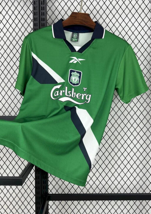 1999-2000 Retro Liverpool Away Jersey