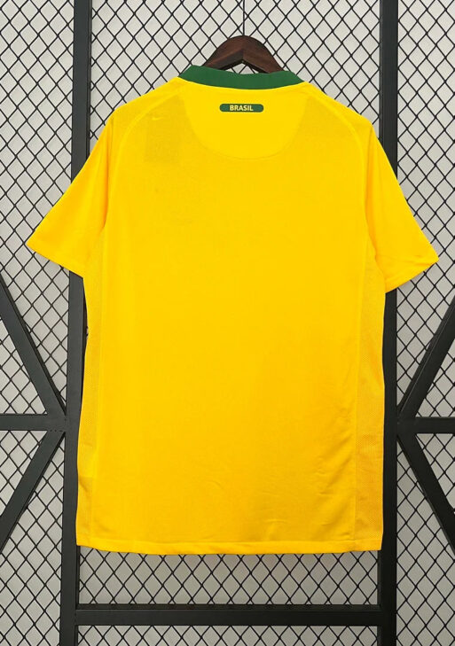 2010 Retro Brazil Home Jersey