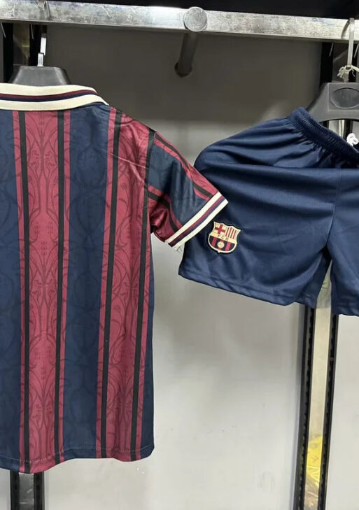 Barcelona 2025/2026 125th Anniversary Limited Jersey Kids Size