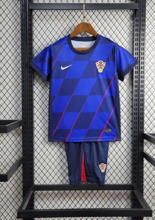2024 Croatia Away Kit Kids Size