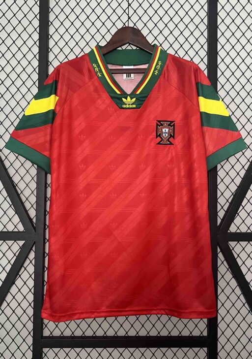 1992 Retro Portugal Home Jersey