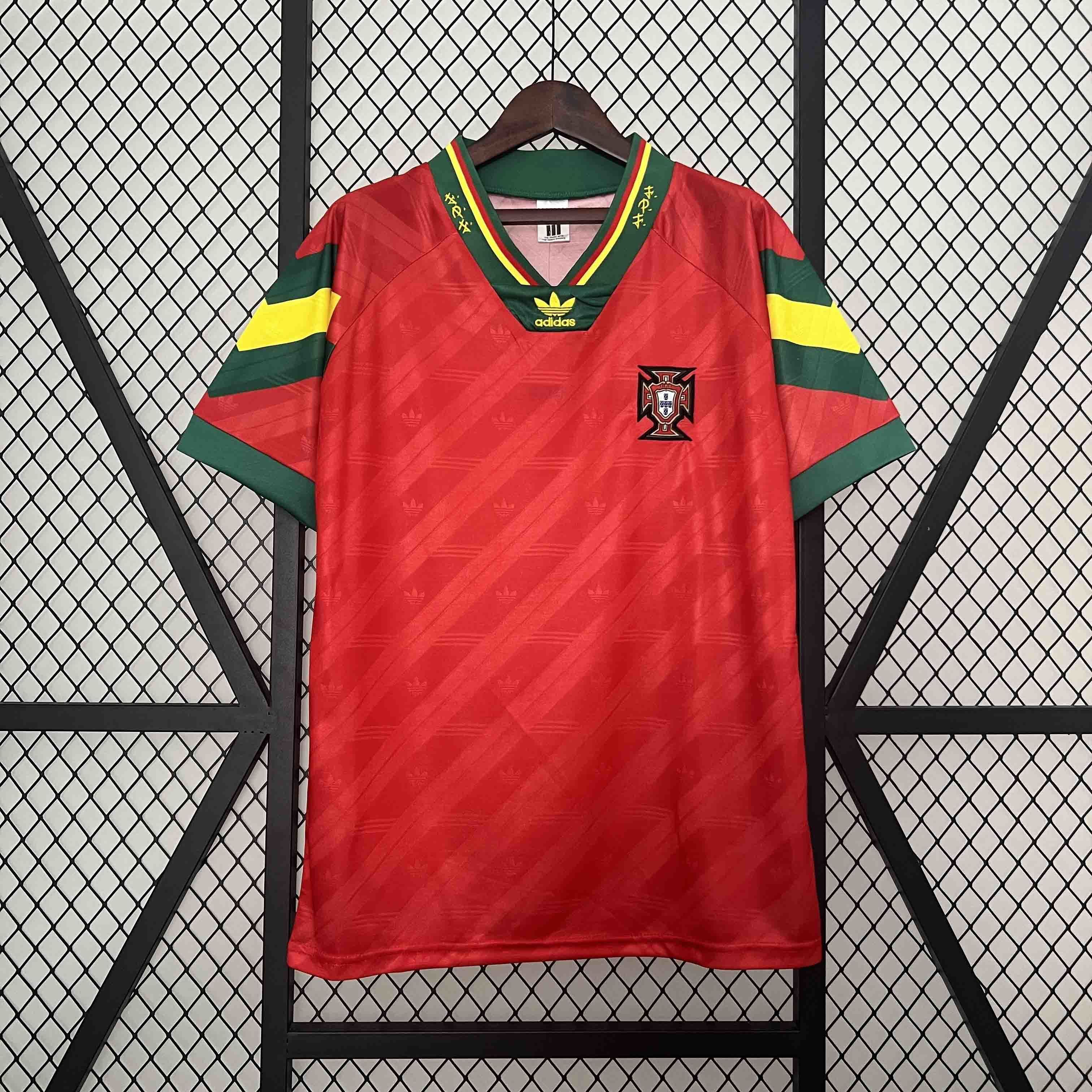 1992 Retro Portugal Home Jersey