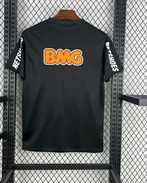 2012 Retro Santos Home Jersey Black Limited Jersey
