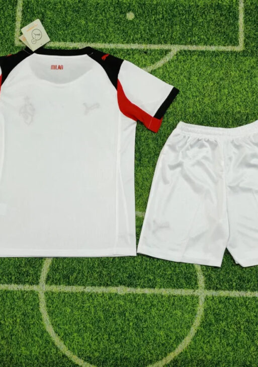 2025/2026 AC Milan Away Kit Kids Size
