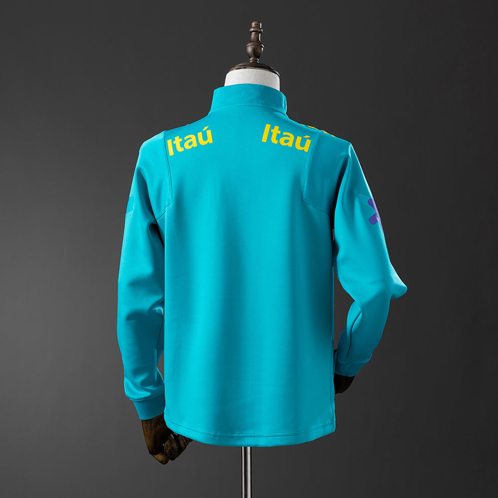 Brazil Blue Zip - Image 1