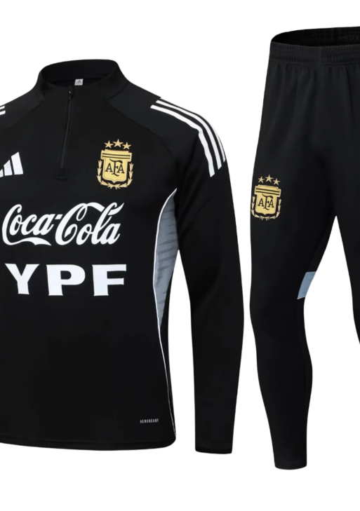 2025 Argentina Black Tracksuit