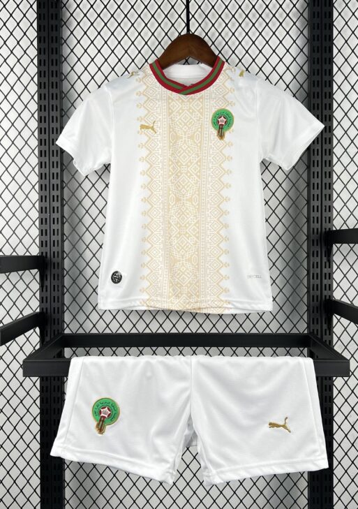 2026 Morocco Away World Cup Kit Kids Size