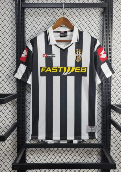 2001-2002 Retro Juventus Home Jersey