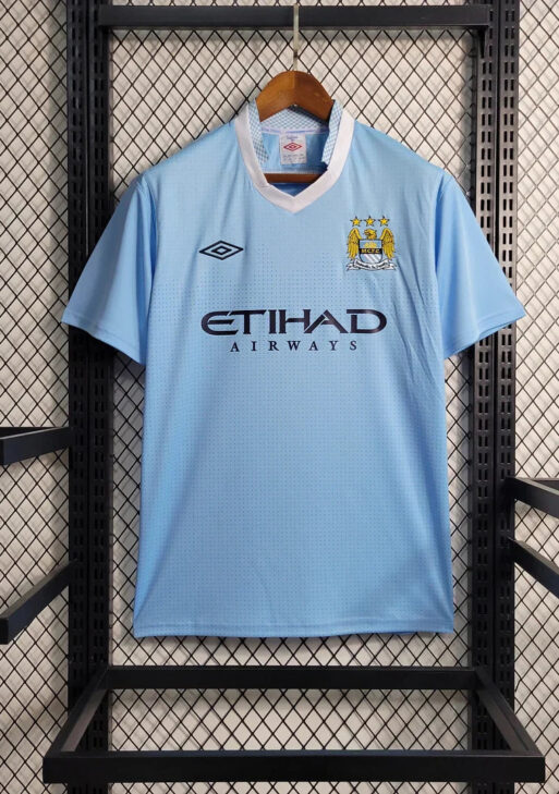 2011/2012 Retro Manchester City Home Jersey