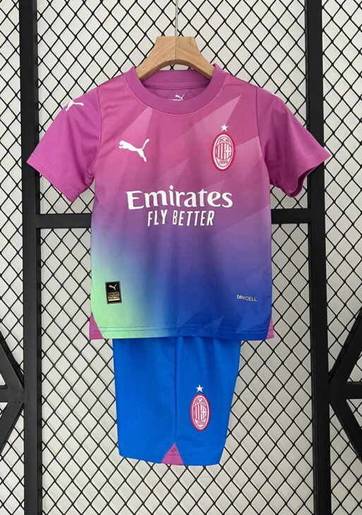 AC Milan 2023/2024 Third Away Jersey Kids Size