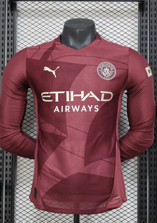 2024/2025 Manchester City Third Away Long Sleeve