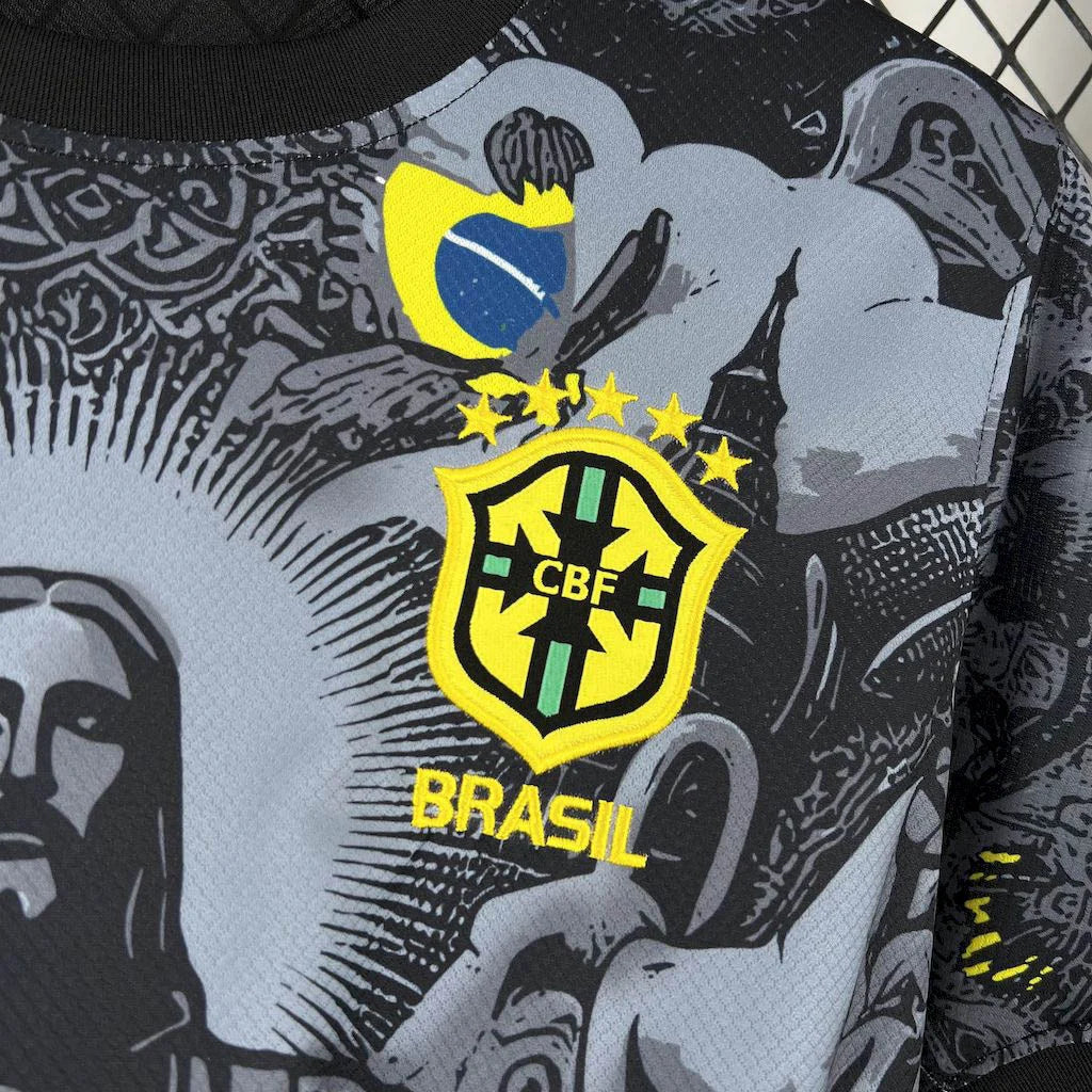 Brazil "Jesus" Limited Jersey - Image 4