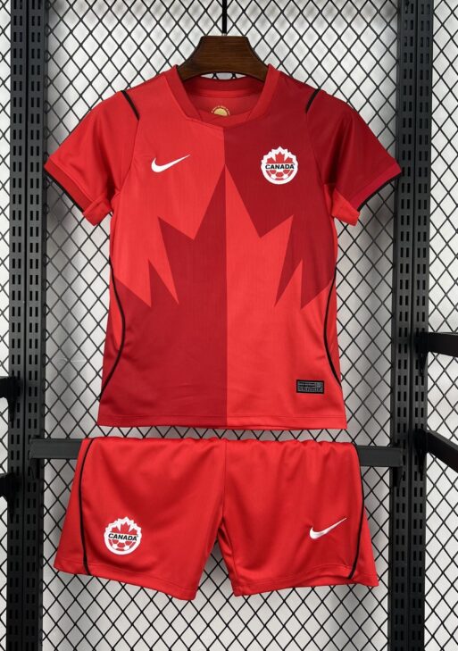 2026 Canada Home World Cup Kit Kids Size