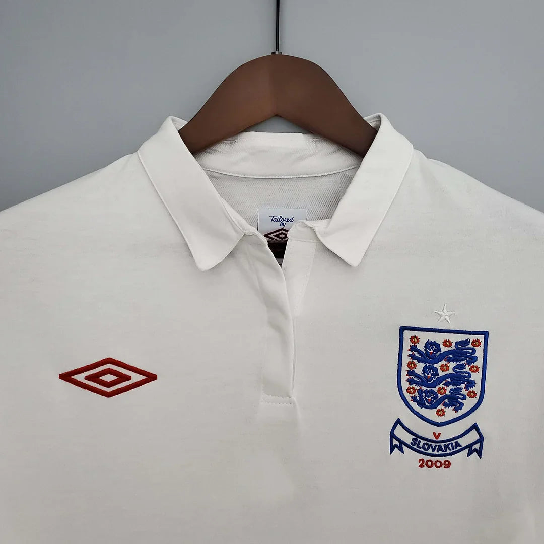 2010 Retro England Home Jersey - Image 2