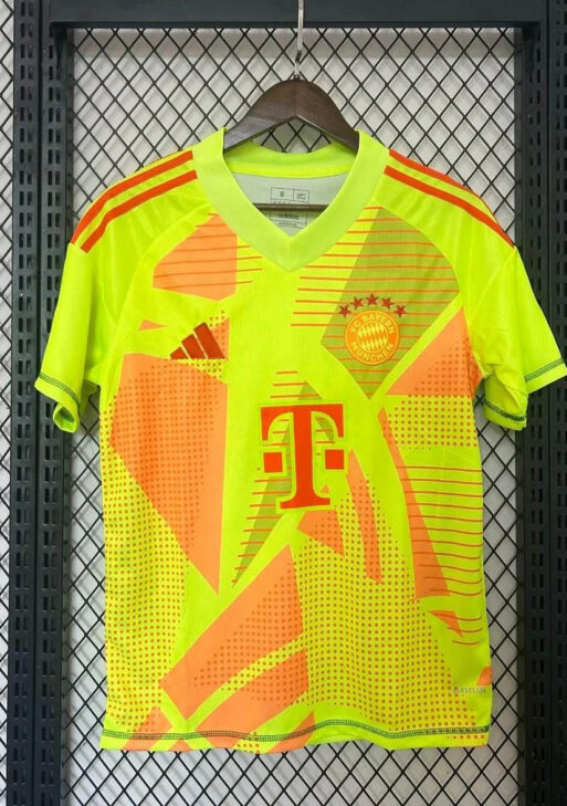 2024/2025 Bayern Munchen Yellow Goalkeeper Kit
