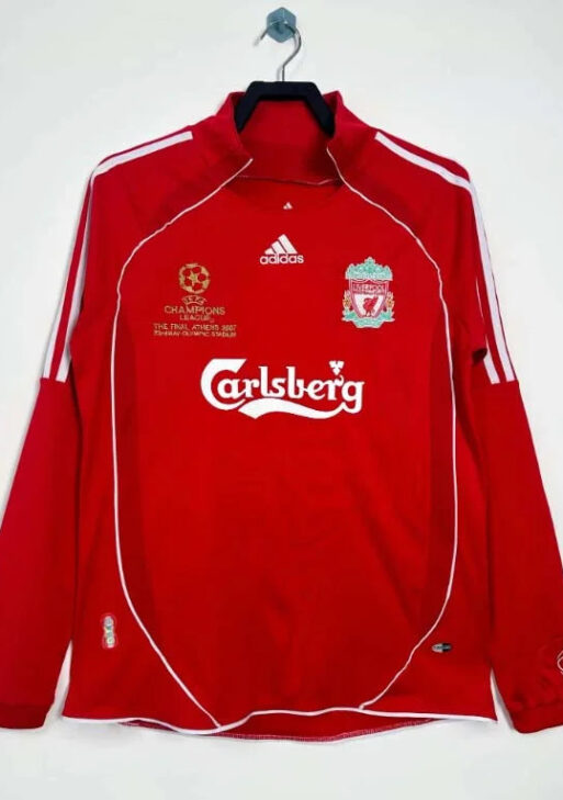 2006/2007 Retro Liverpool Home Long Sleeve
