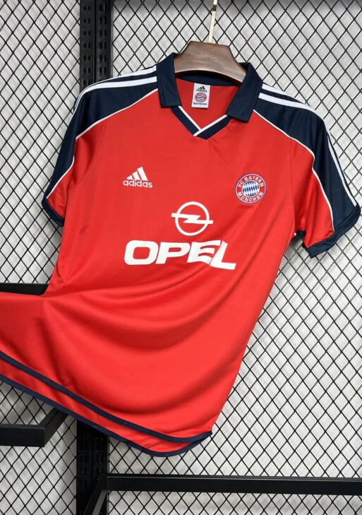 2000-2001 Retro Bayern Munchen Home Jersey