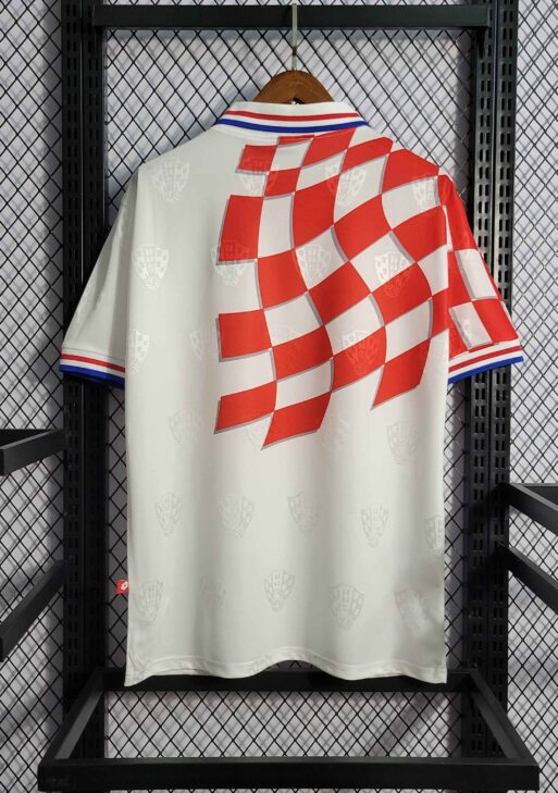 1998 Retro Croatia Home Jersey