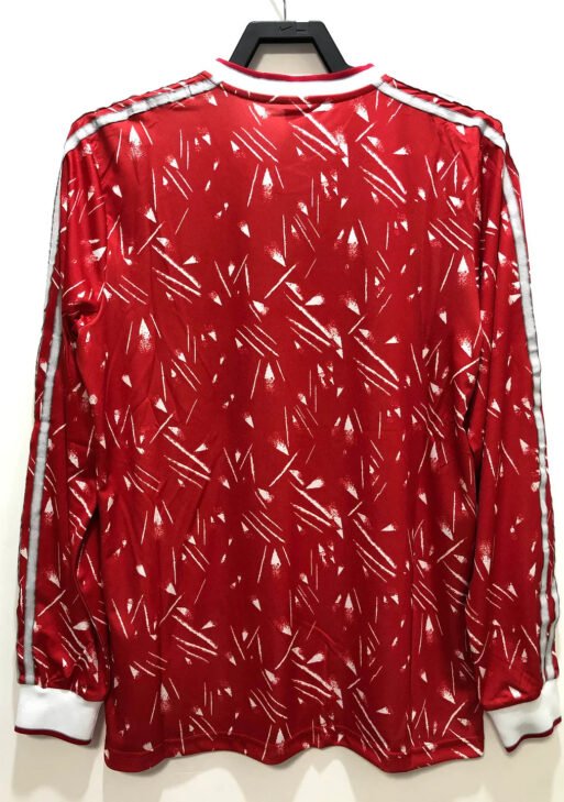 1989-1991 Retro Liverpool Home Jersey Long Sleeve