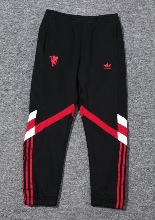 Manchester United Black and Red Tracksuit