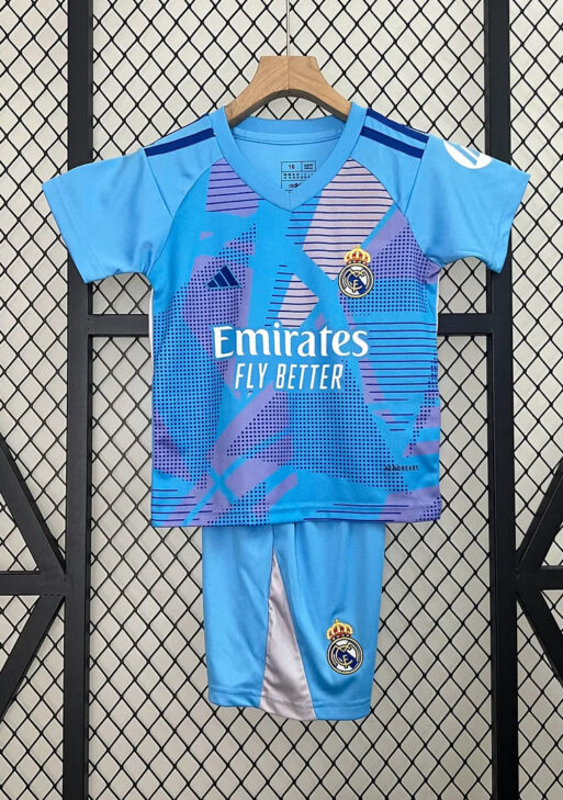 2024/2025 Real Madrid Goalkeeper Kit Kids Size