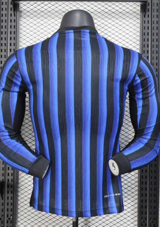 2025-2026 Inter Milan Home Long Sleeve