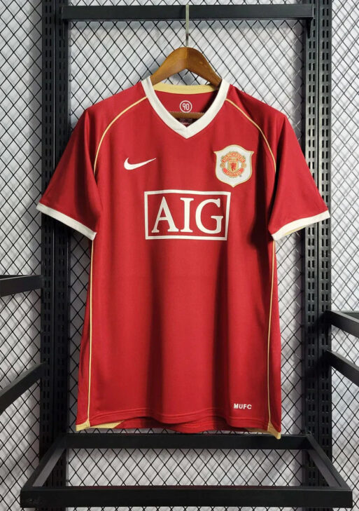 2006/2007 Retro Manchester United Home