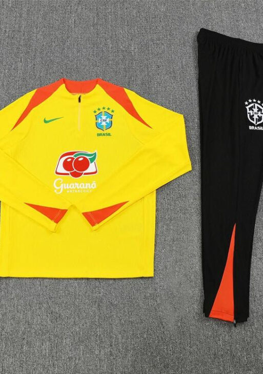 2025/2026 Brazil Yellow Tracksuit