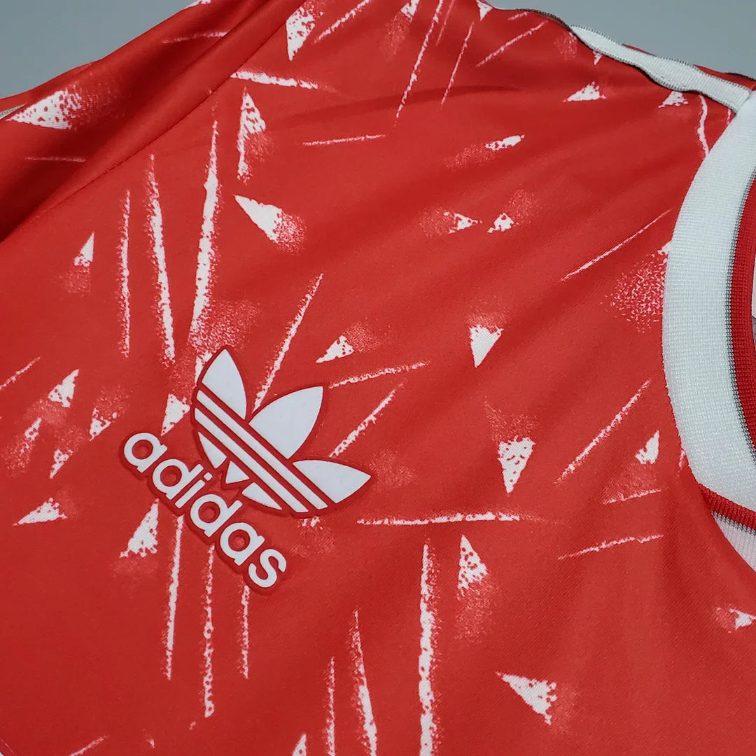 1989-1991 Retro Liverpool Home Jersey - Image 2