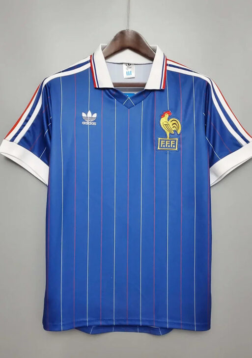 1982 Retro France Home Jersey