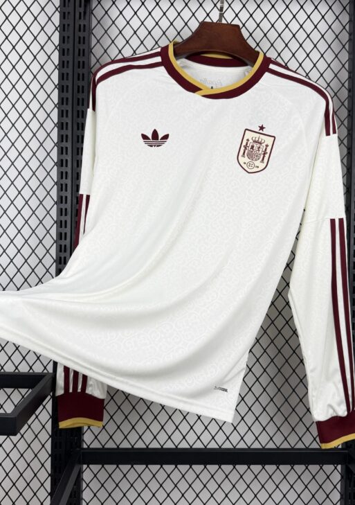 2026 Spain Away World Cup Kit Long Sleeve Fan Version