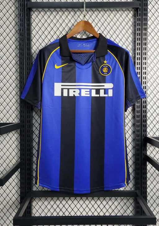 2001-2002 Retro Inter Milan Home Jersey