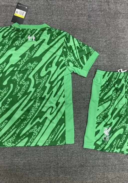 2024/2025 Liverpool Goalkeeper Kit Kids Size