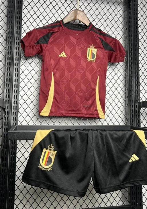 2024 Belgium Home Kit Kids Size