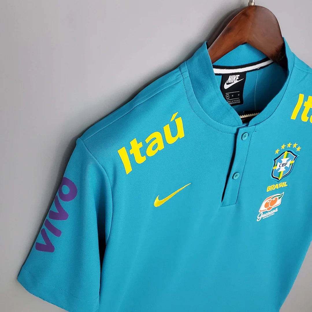 2021 Brazil Pre-match Shirt - Image 4
