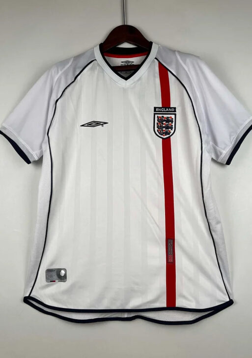 2002 Retro England Home Jersey