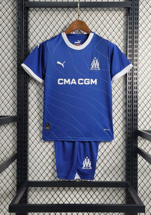 2023/2024 Olympique de Marseille Away Kit Kids Size