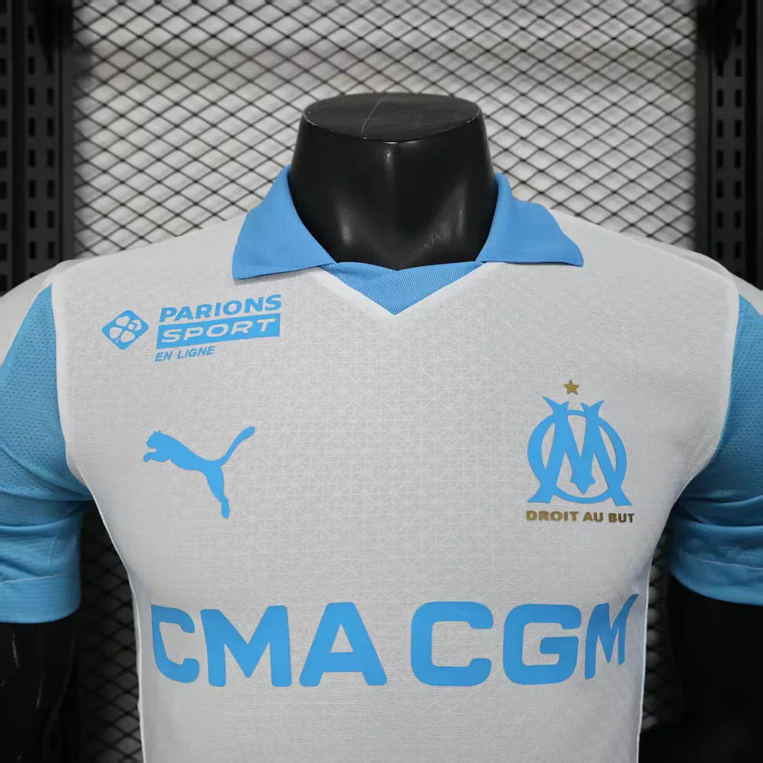 2025/2026 Olympique de Marseille Home Kit - Image 2