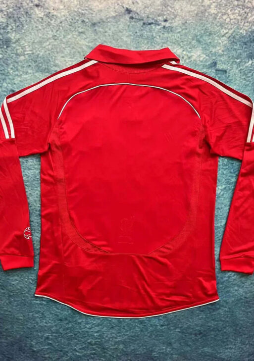 2006-2007 Retro Liverpool Home Jersey Long Sleeve