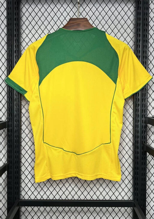 2004 Retro Brazil Home Jersey