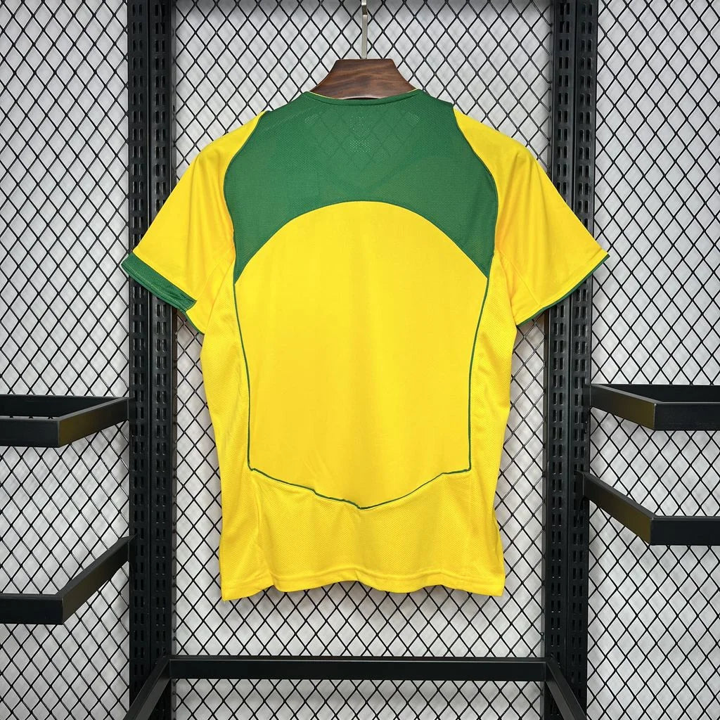 2004 Retro Brazil Home Jersey - Image 1